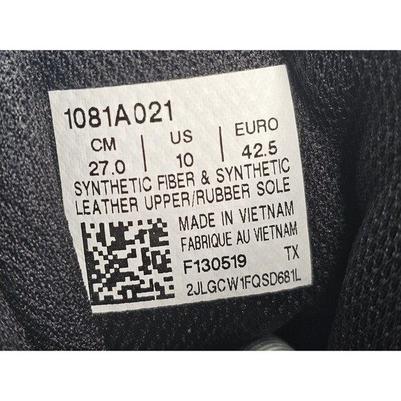 ASICS Matflex 6 Men’s Size 10 Black Wrestling Logo Lightweight Shoes 1081A021 - Picture 7 of 7